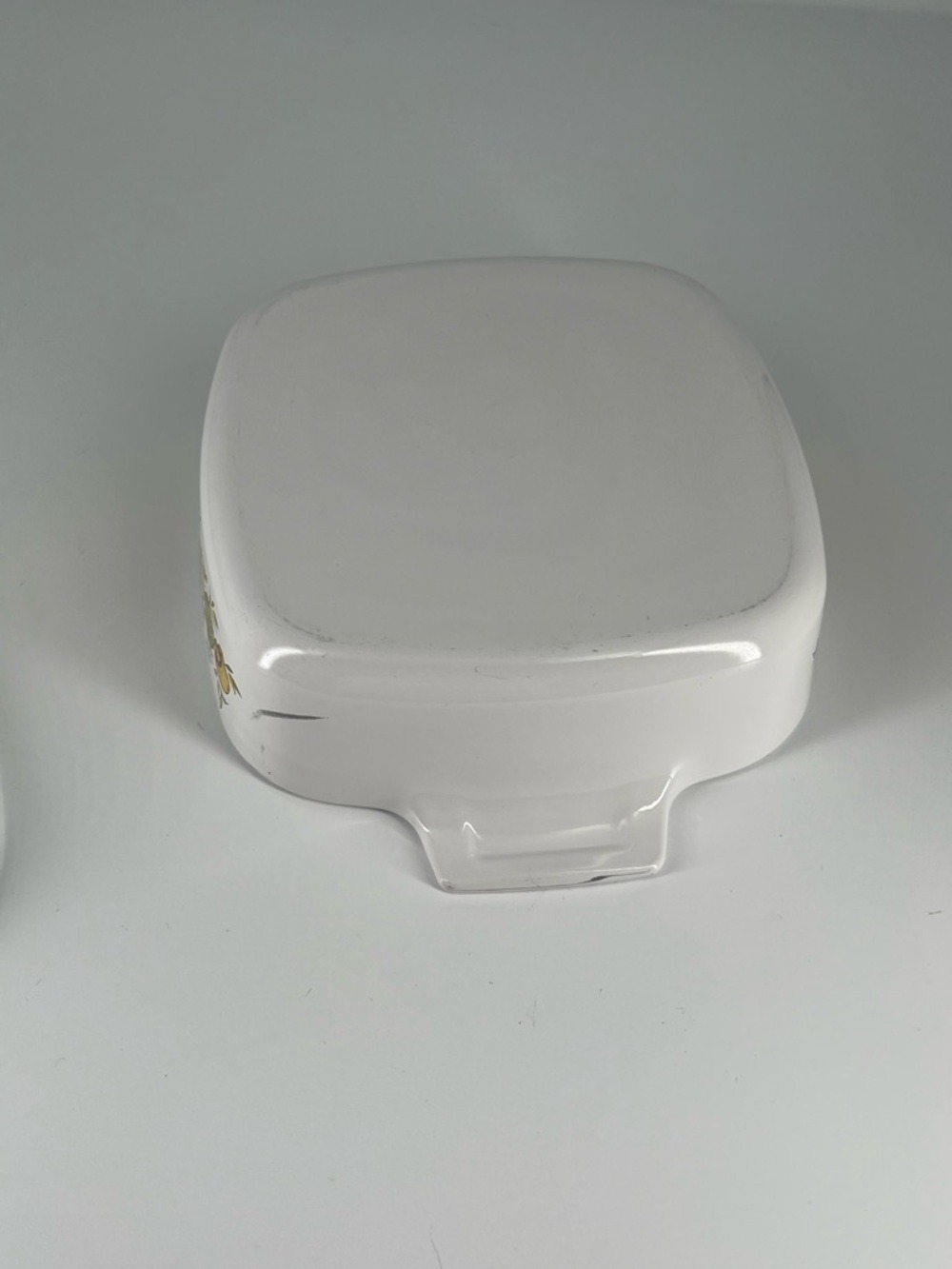 Corningware A-1-B “L’Echalote” Spice of Life 1 Qt Casserole Dish w/ Glass Lid - Picture 4 of 4